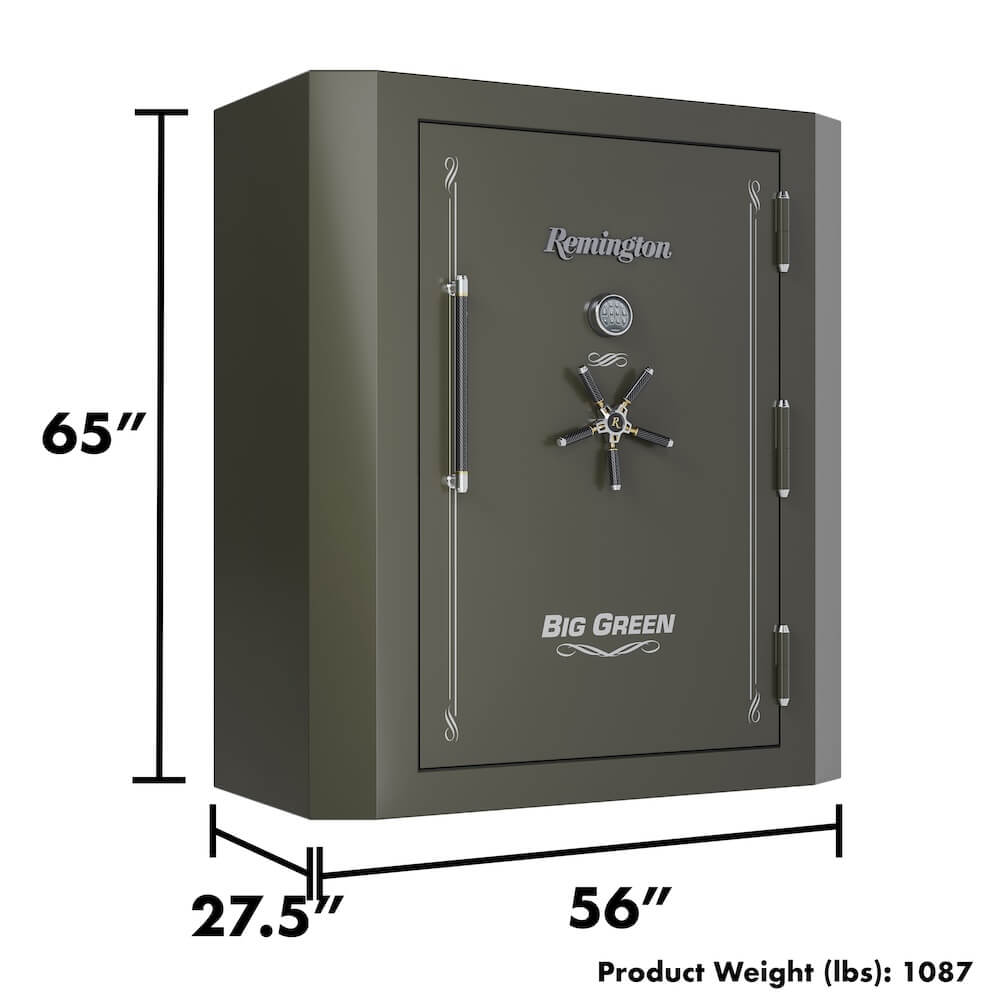 Remington BIG GREEN SERIES - 84-GUN SAFE - SAR6584-BG