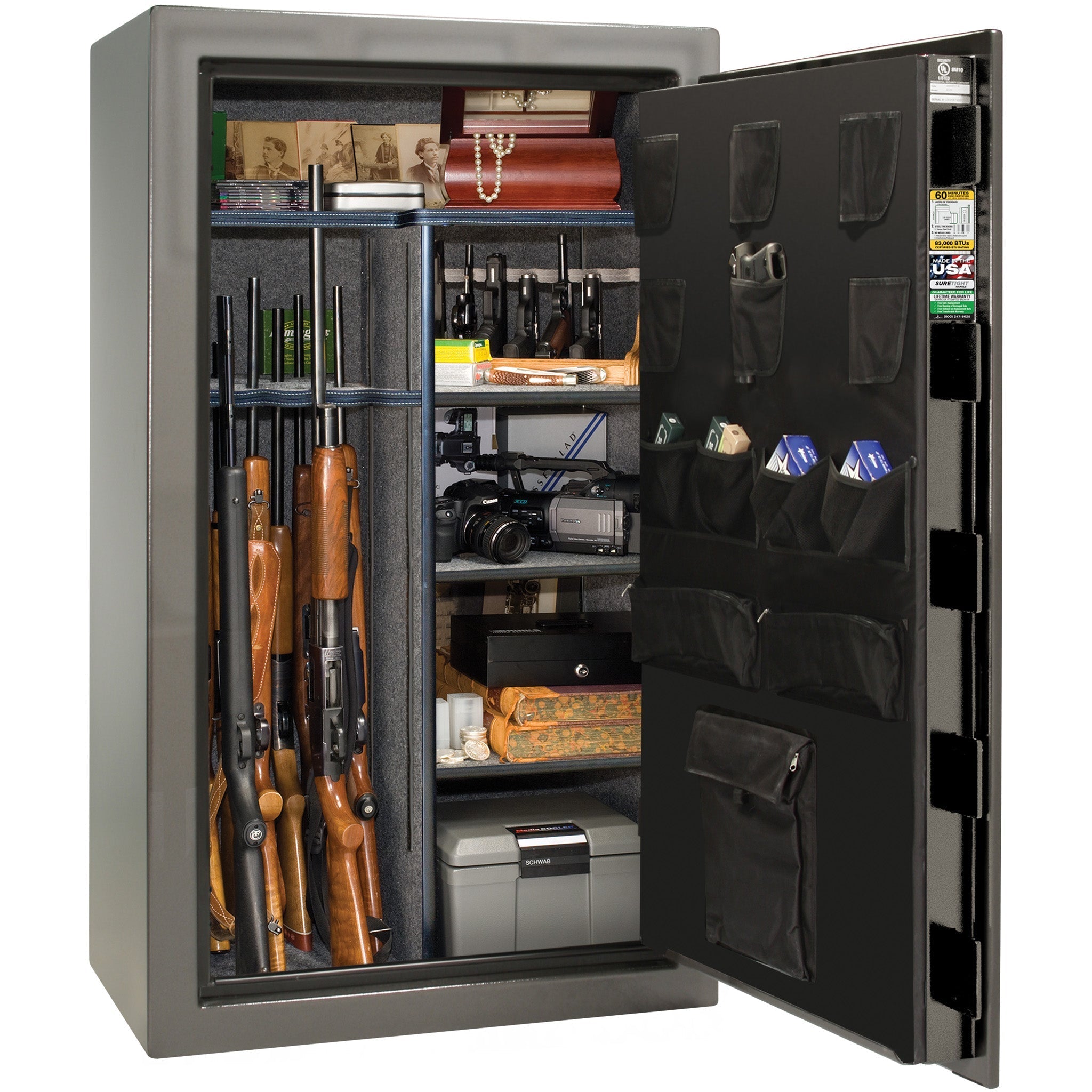 USA 36 | Gray Gloss | Electronic Lock
