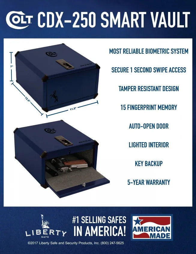 Liberty Colt CDX-250 Smart Vault