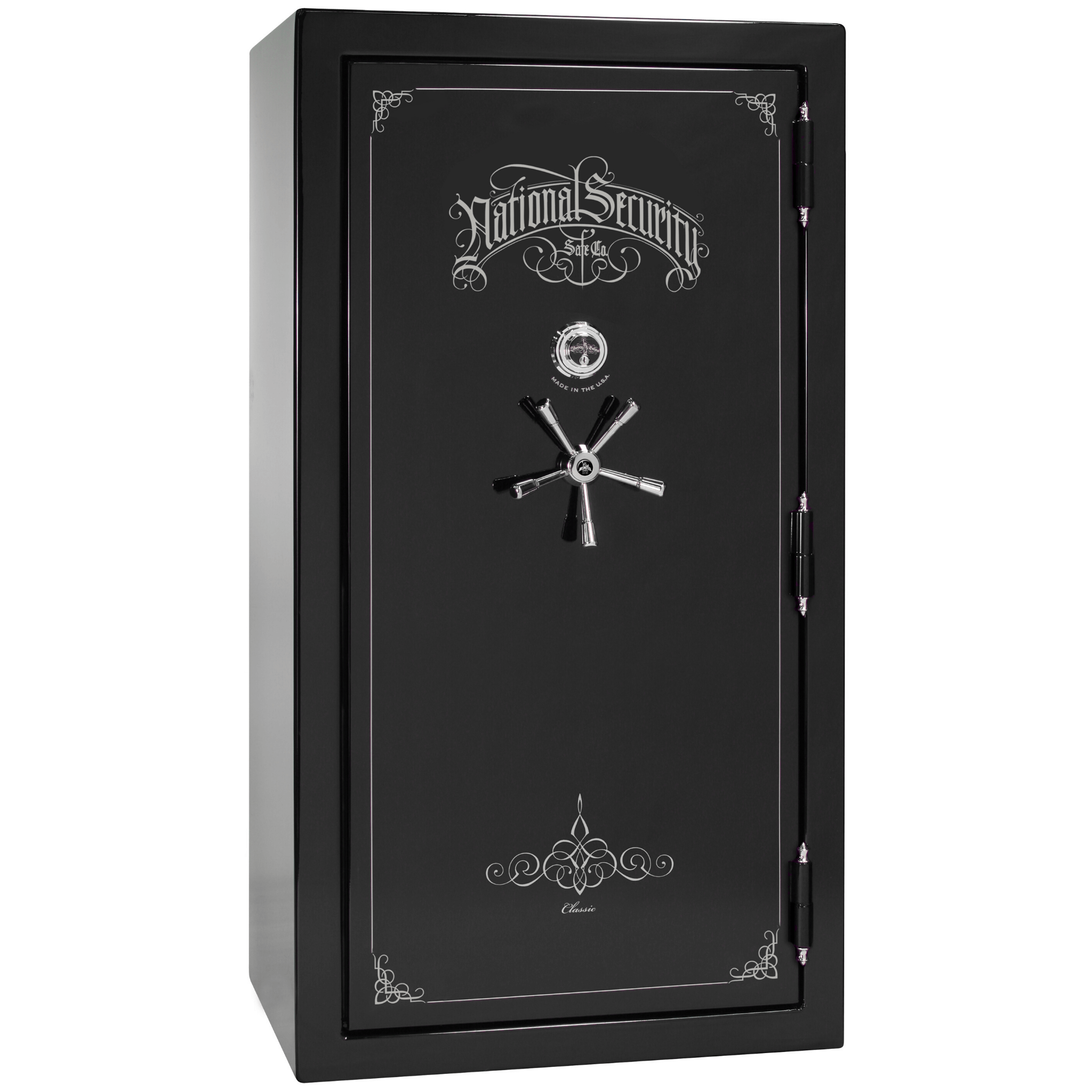 Classic Plus Series | Level 7 Security | 110 Minute Fire Protection | 50 | DIMENSIONS: 72.5"(H) X 42"(W) X 32"(D) | Champagne 2 Tone | Mechanical Lock