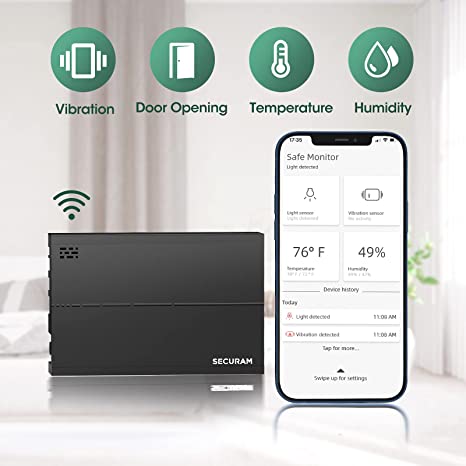 Securam | Safe Monitor | Remotely Monitor your belongings