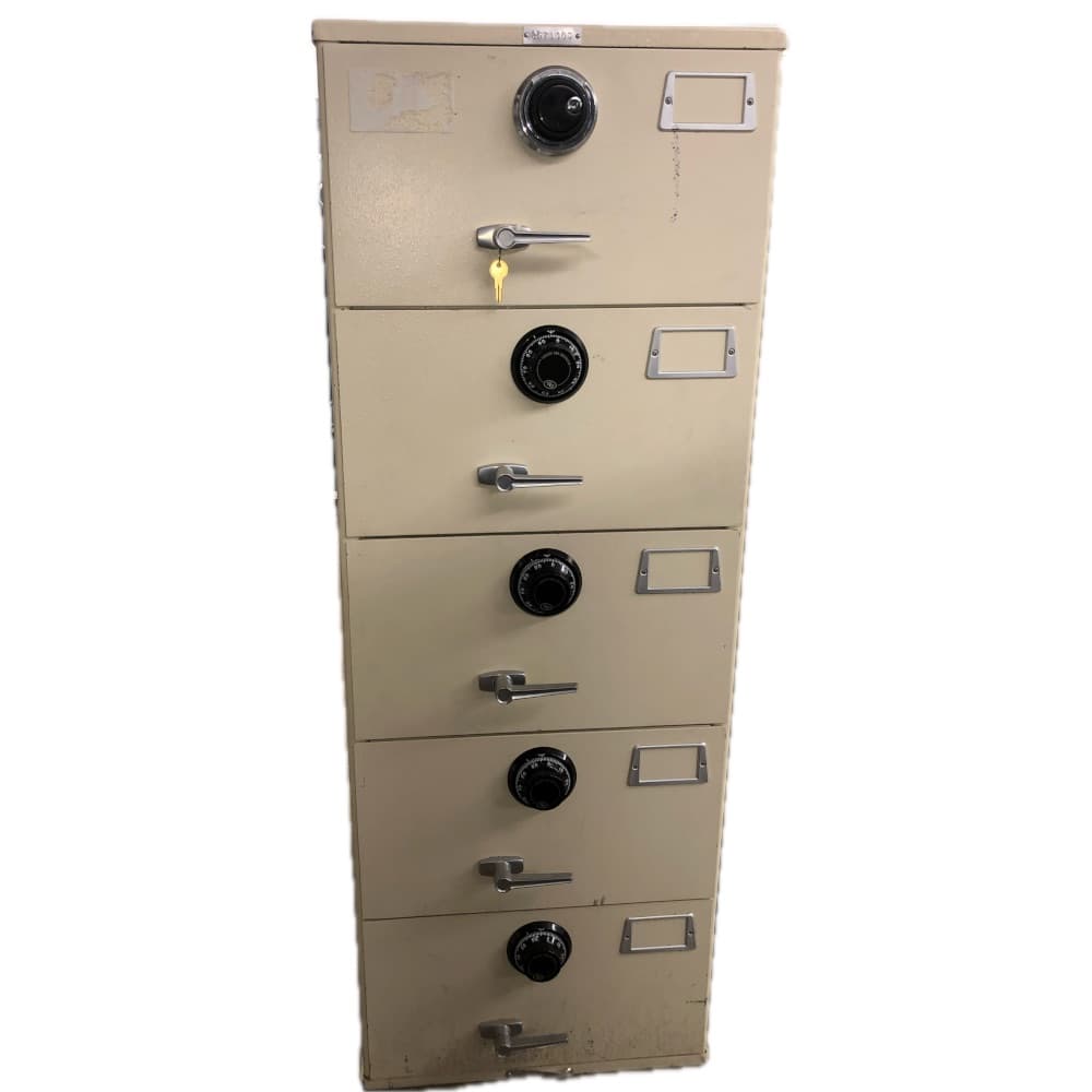 5 drawer 5 Dial Filing Cabinet