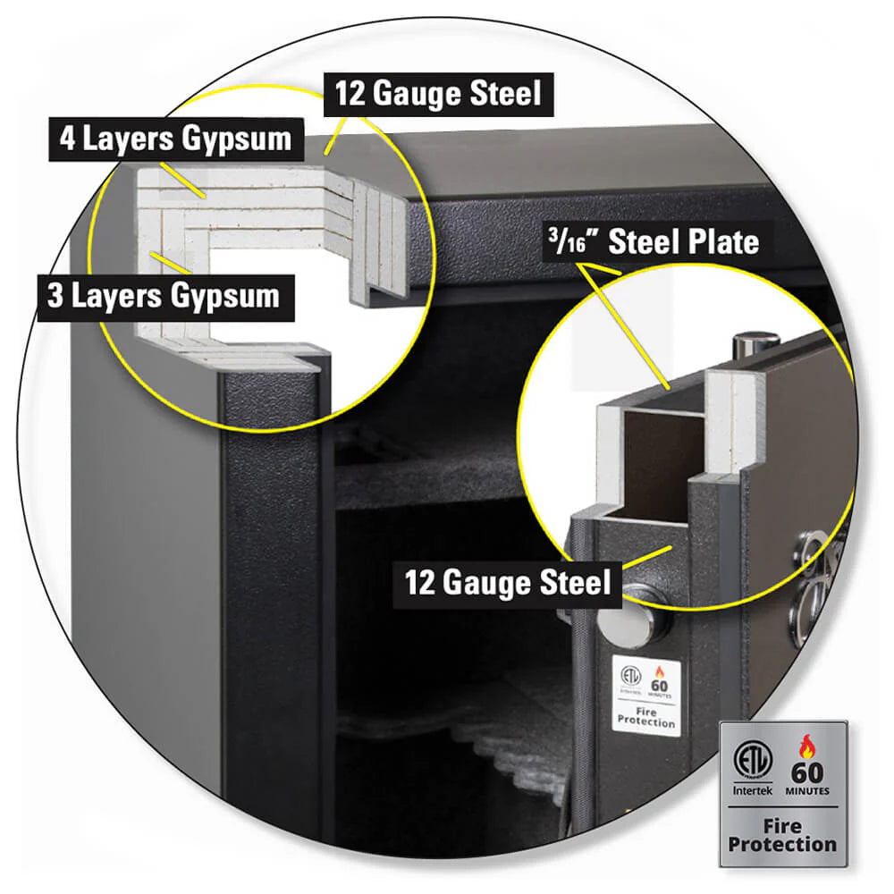 AMSEC SF6036E5 American Security SF Gun Safe