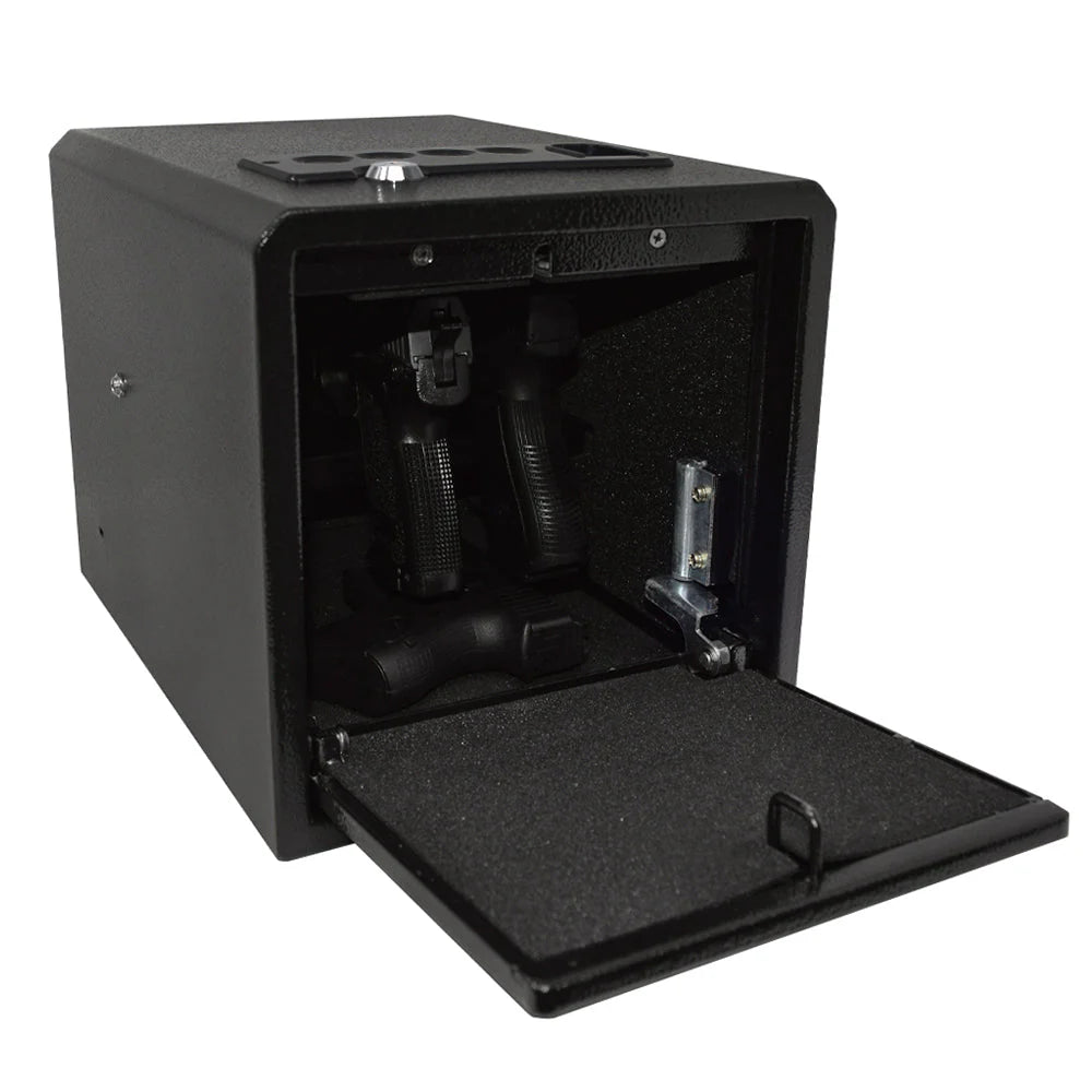 Stealth Biometric Handgun Hanger Safe Quick-Access Security Box Clearance