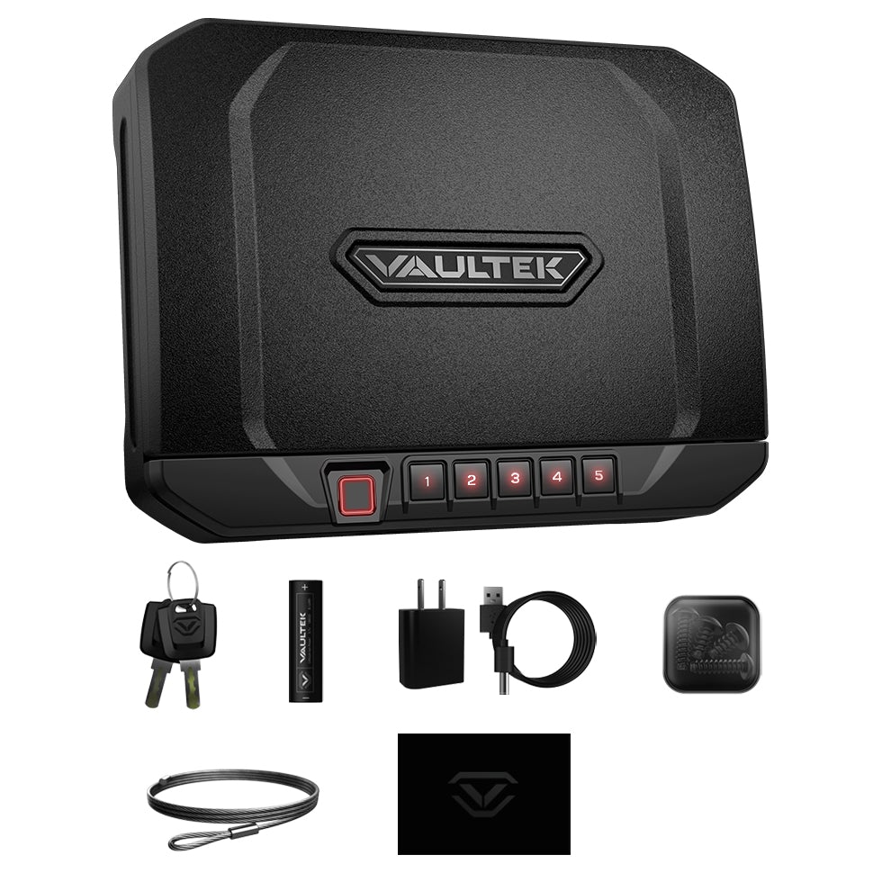 Vaultek | VS20i | Compact Biometric Bluetooth Smart Handgun Safe