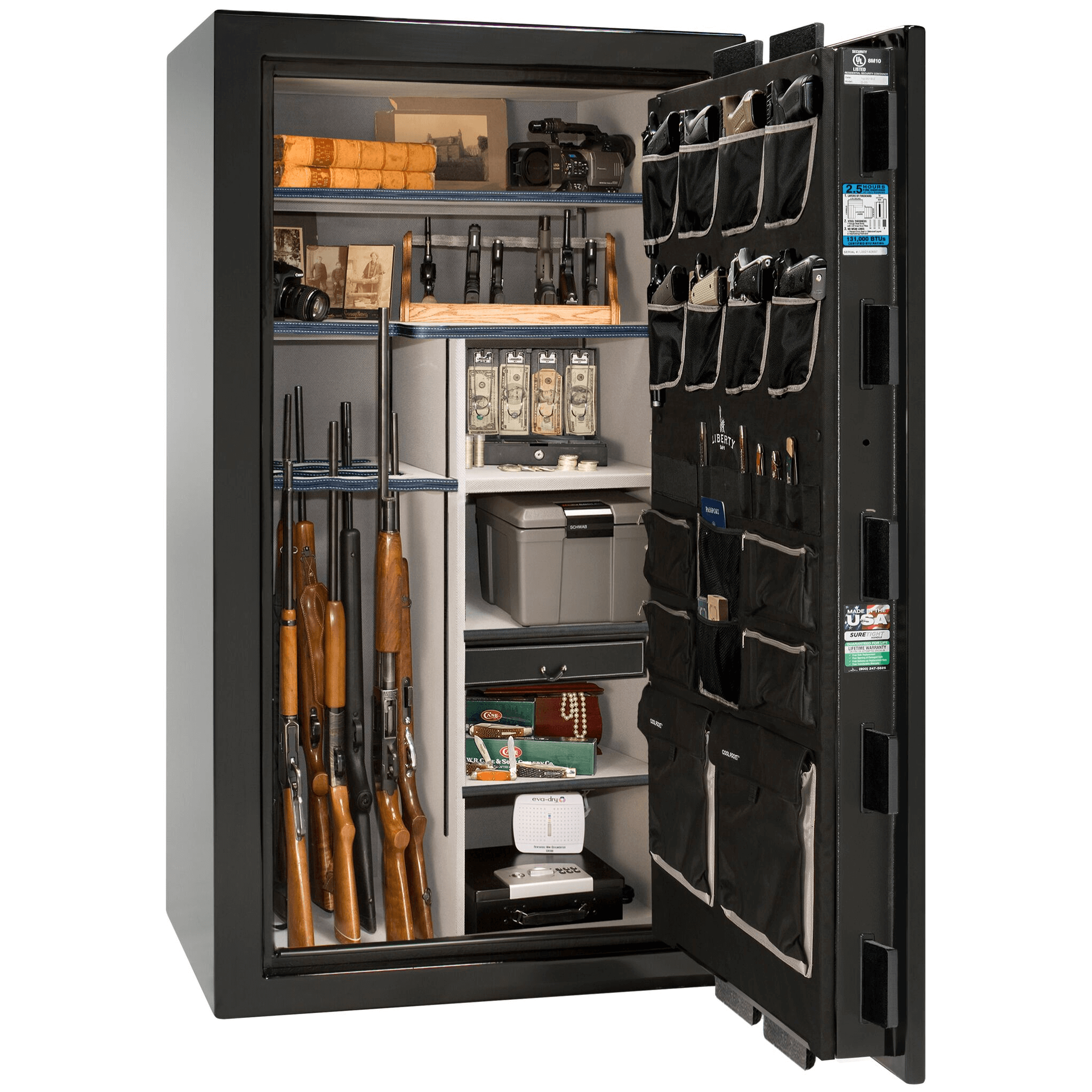 Magnum Series | Level 8 Security | 2.5 Hours Fire Protection | 50 | Dimensions: 72.5"(H) x 42"(W) x 32"(D) | Champagne 2 Tone | Electronic Lock