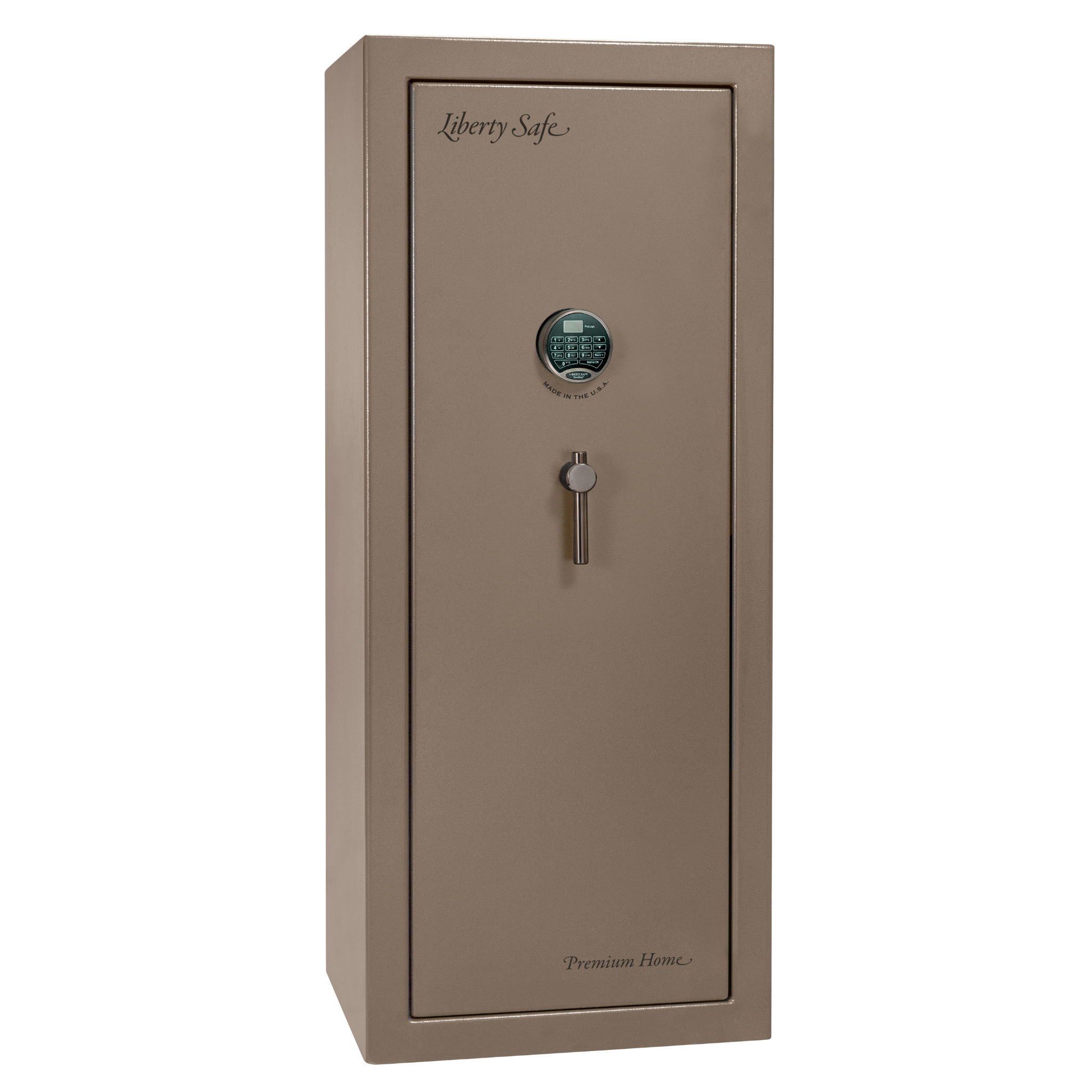 Premium Home Series | Level 7 Security | 2 Hour Fire Protection | 17 | Dimensions: 60.25"(H) x 24.5"(W) x 19"(D) | Champagne Marble - Closed Door