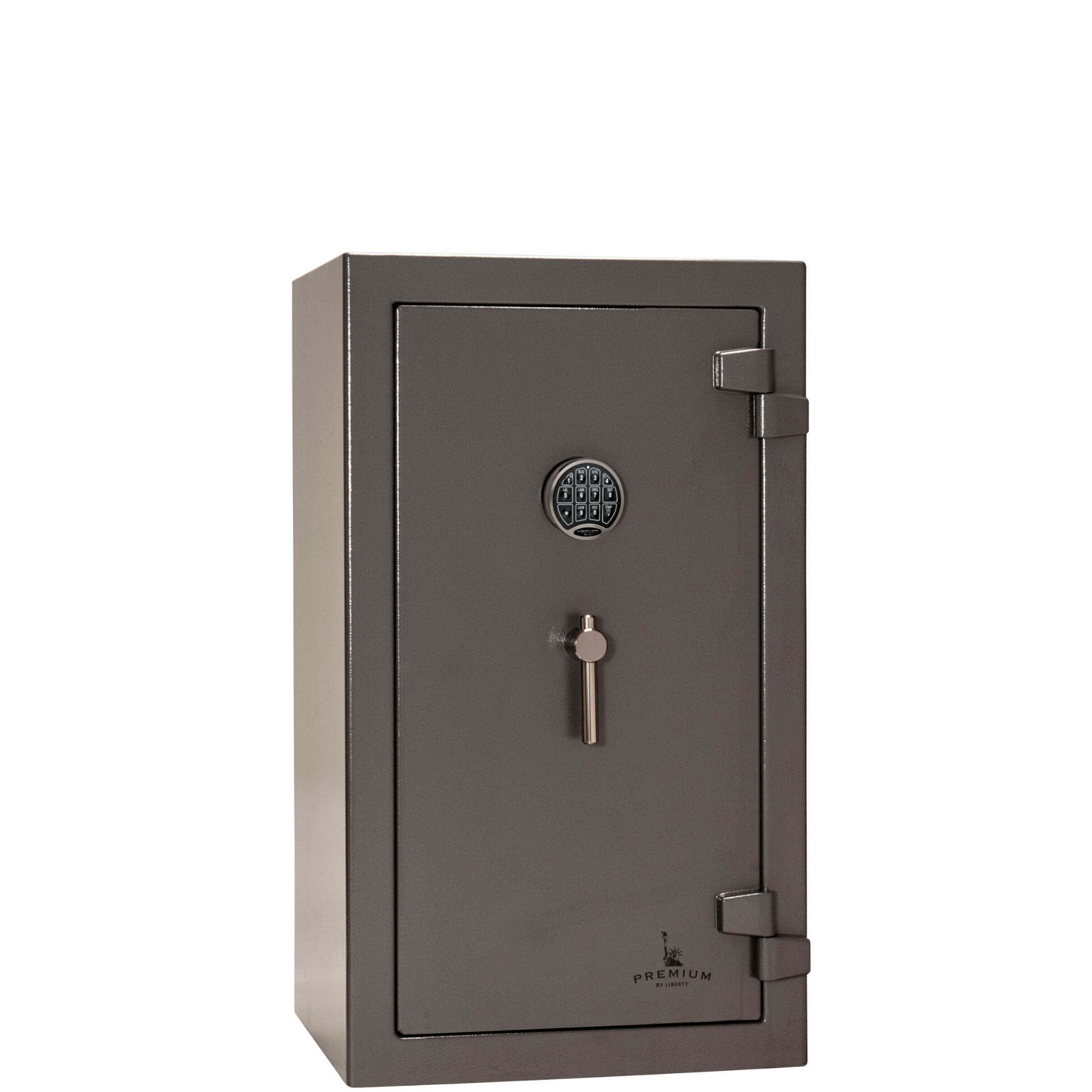 Premium Home | 12 | 90 Minute Fire Protection | Gray | Electronic Lock | Dimensions: 42"(H) x 24"(W) x 22.5"(D)