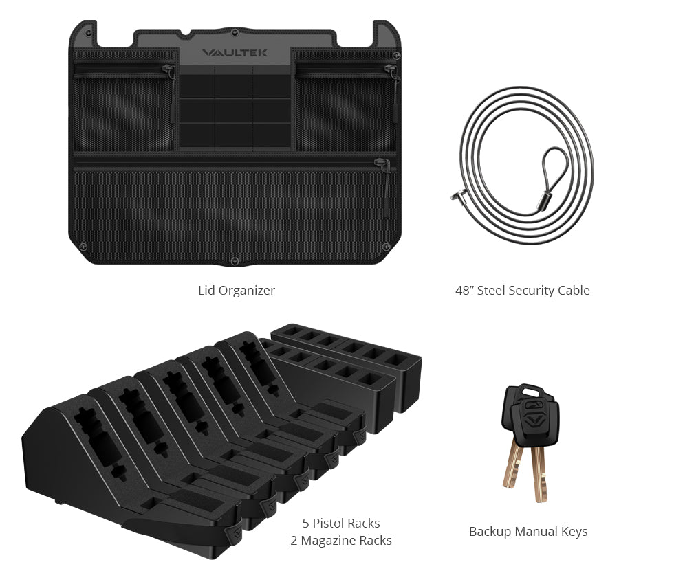 Vaultek | Lifepod XT Series | Lockable Storage | Free Shipping