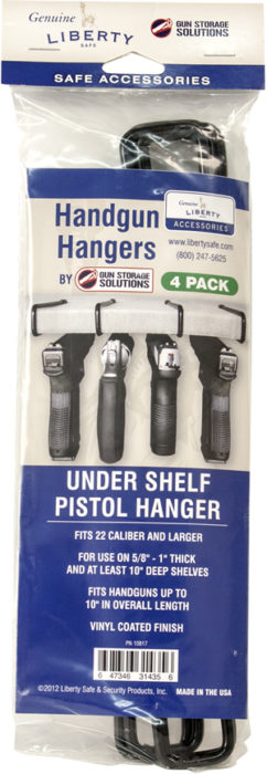 Liberty | Under Shelf Pistol Hangers (4 Pack) 2