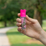Sabre | Pepper Spray with Key Ring | Pink Camo