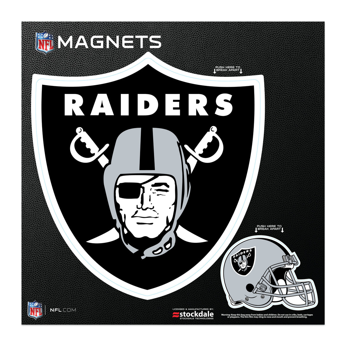 WinCraft | Las Vegas Raiders Magnet | 2 pieces
